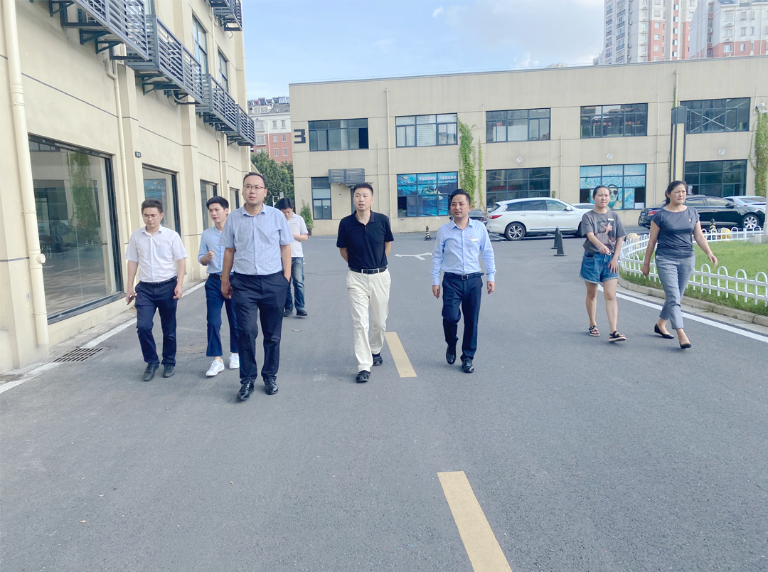 合肥市投资促进局副局长郭玉玺 莅临庐阳逐梦国际文创园考察