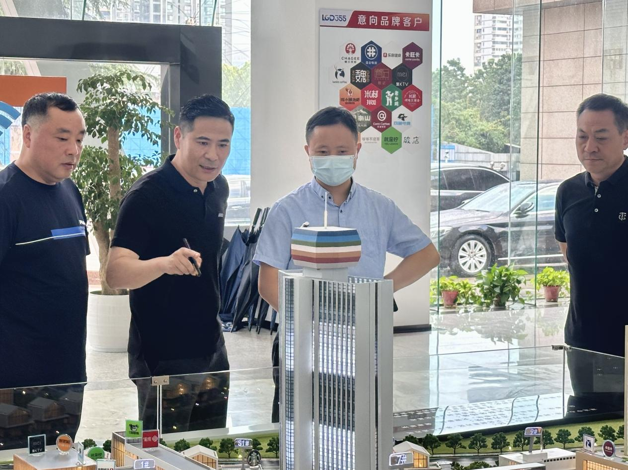 包河区区委常委、副区长韩光辉一行莅临安徽老广电355项目调研