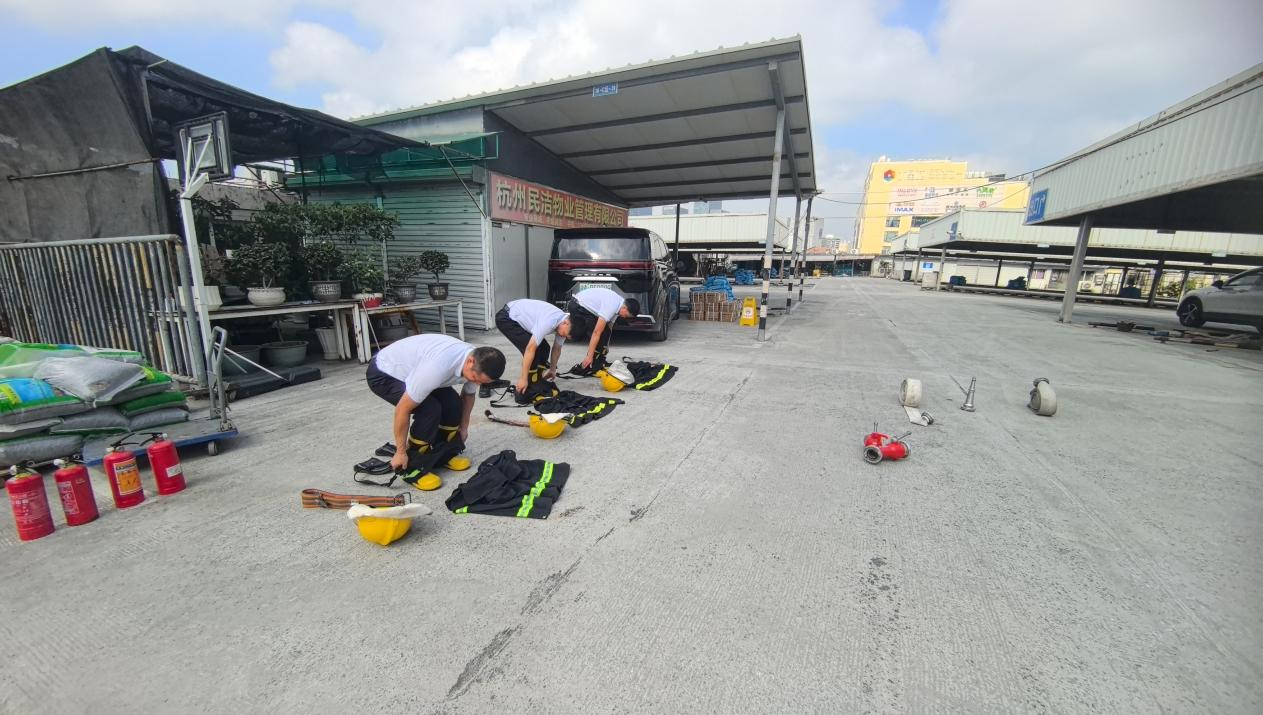 以赛促防强技能 积极备战消防运动会